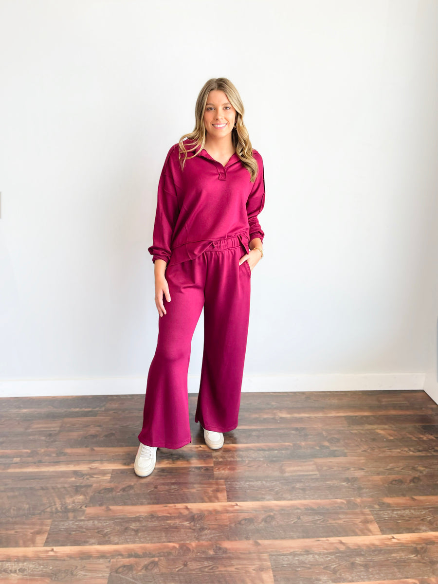 Lynnlee Buttery Soft Set | Merlot