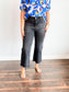 Leona High Rise Cropped Wide Leg Jeans