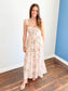 Emma Floral Sweetheart Maxi Dress