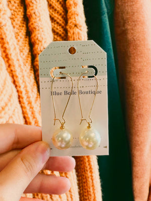 Alma Pearl Drop Earrings