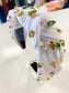 Multi-Colored Rhinestone Knot Headbands
