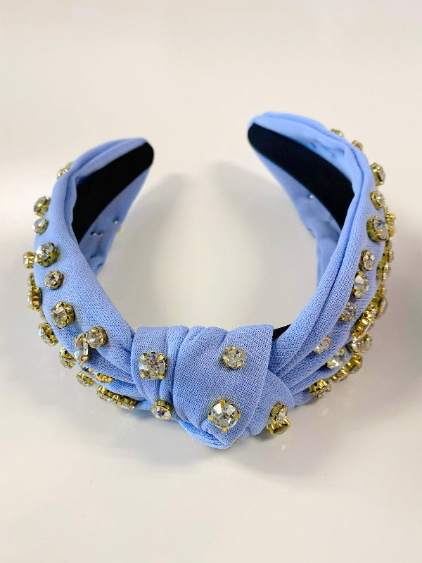 Rhinestone Knot Headband