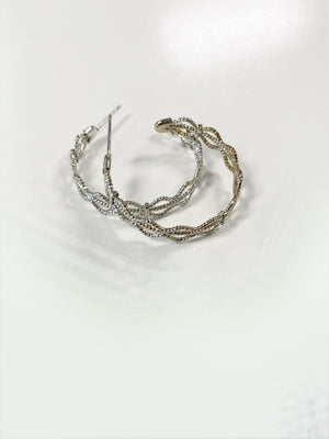 Jaliyah Earrings -Silver