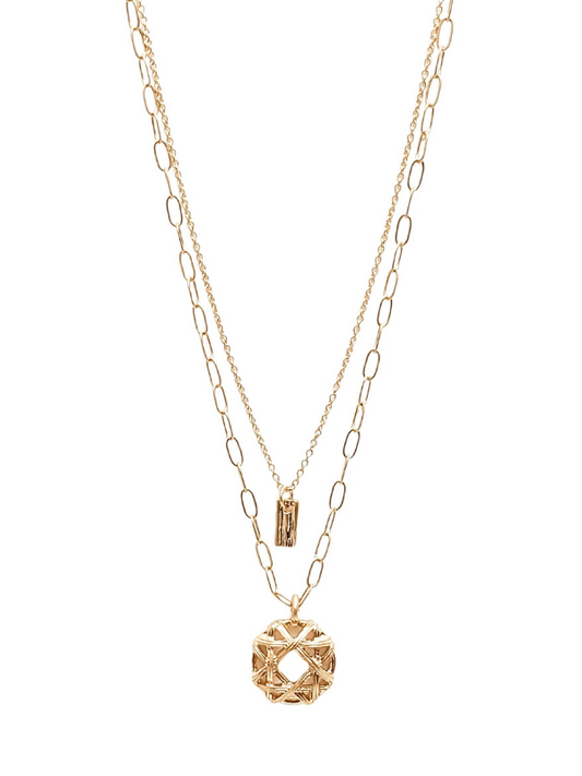 Zanna Necklace -Gold