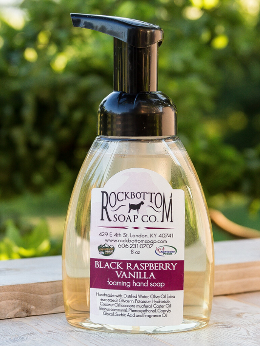 Rock Bottom Foaming Hand Soap | Black Raspberry Vanilla