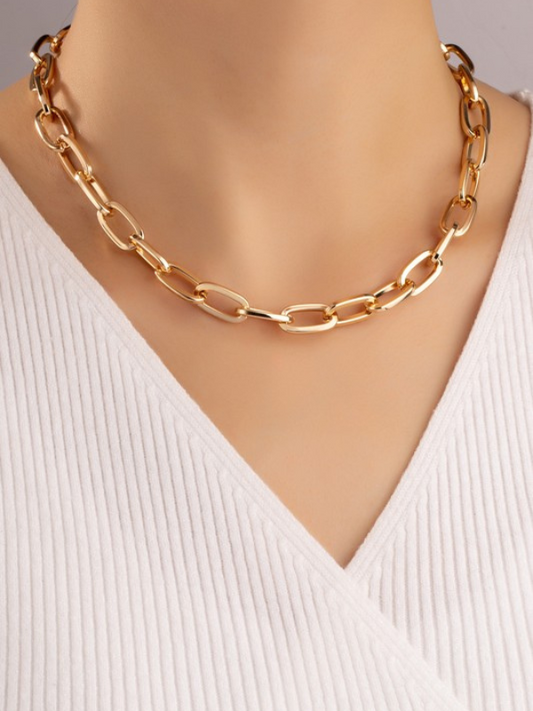 Chunky Chain Link Necklace