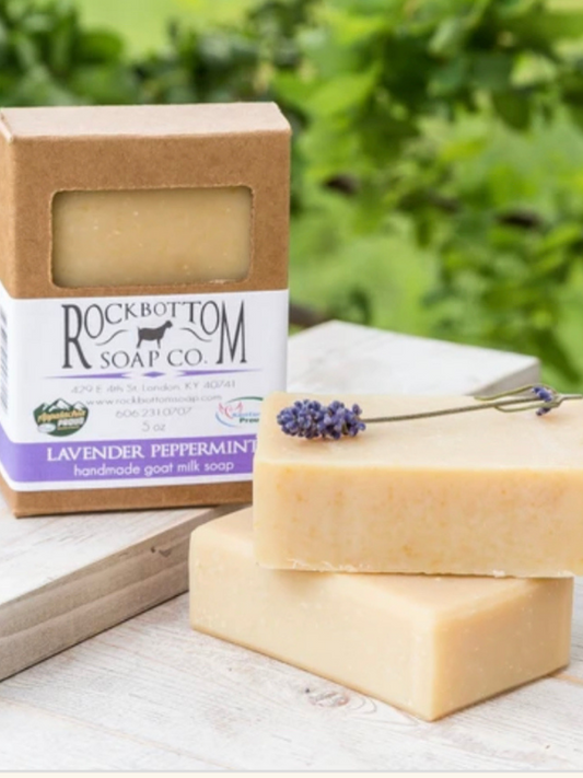 Rock Bottom Goat Milk Soap | Lavender