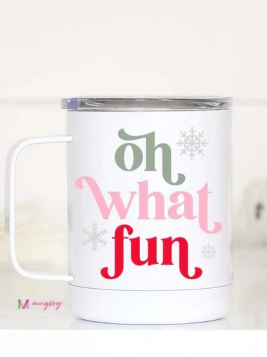 Oh What Fun Travel Mug