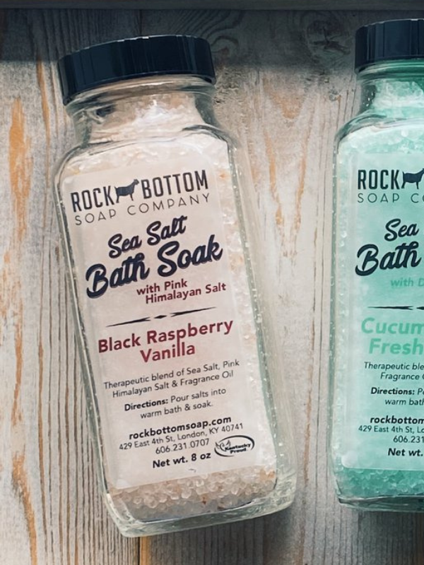 Rock Bottom Bath Salts -Black Raspberry Vanilla